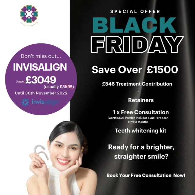 Black Friday Invisalign Offer! ✨
Save £1,500+ on Clear Aligners — includes FREE teeth whitening & FREE retainers!

Ready for your smile transformation?
Book your FREE consultation now and secure your slot with a £30 refundable deposit.

⏳ Offer ends 30th November — don’t miss out!
https://audental.co.uk/avenue-dental-centre or call us 01942 676 336

#BlackFridayDeal #InvisalignOffer #ClearAligners #AvenueDentalCentre #Leigh