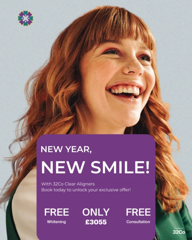 🎉✨ New Year, New Smile! ✨🎉

Transform your smile in 2026 with 32Co Clear Aligners!

💷 Special Offer: £3,055
Plus, enjoy these exclusive extras:
✅ FREE consultation
✅ FREE Essix retainers
✅ FREE whitening

Hurry — this limited-time offer won’t last long!
Secure your FREE consultation today with a £30 refundable deposit.

📅 Book now and start your journey to a confident, beautiful smile! 😁

🔗 Book online: https://audental.co.uk/avenue-dental-centre/
📞 Call us today 01942 676 336

#NewYearNewSmile ✨ #32Co #ClearAligners #SmileTransformation #AvenueDentalCentre #Leigh
