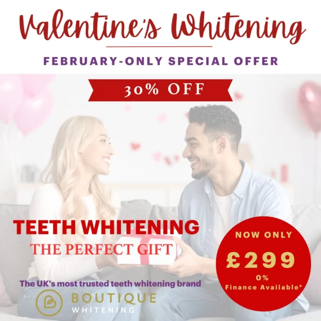 ✨ February Whitening Offer ✨
Enjoy 30% OFF Boutique Whitening — now just £299 😁

🔒 Secure your appointment with a £30 refundable deposit

📌 Please note: If you haven’t had a dental examination within the last 6 months, a check-up may be required prior to whitening to ensure suitability (£39 fee applies).

Brighter smiles start here — Offer valid from 1st to 28th February.

🔗 Book online: https://audental.co.uk/avenue-dental-centre/
📞 Call us: 0194 267 6336

#TeethWhitening #Offer #AvenueDentalCentre #Leigh