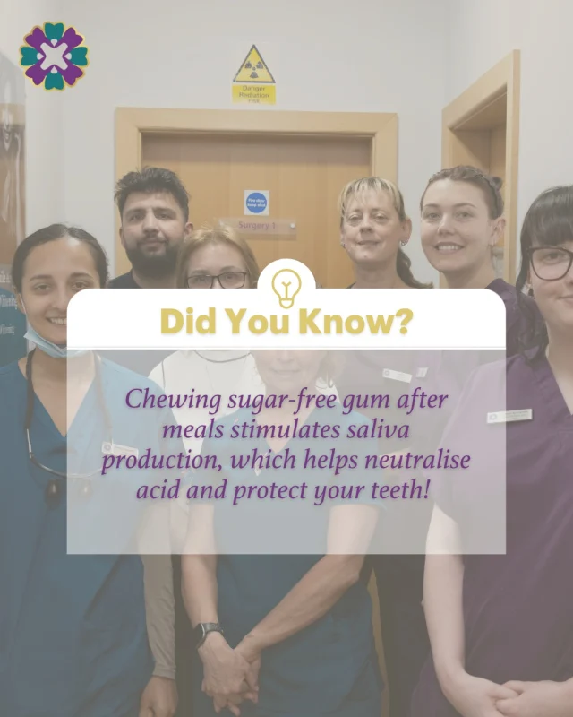 💡 Did You Know?
Chewing sugar-free gum after meals stimulates saliva production, which helps neutralise acid and protect your teeth! 🍬
#DentalTips #OralHealth #DidYouKnow #AuDental