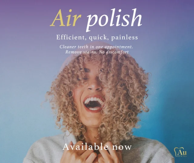 𝐀𝐢𝐫𝐏𝐨𝐥𝐢𝐬𝐡 𝐓𝐫𝐞𝐚𝐭𝐦𝐞𝐧𝐭 𝐍𝐨𝐰 𝐀𝐯𝐚𝐢𝐥𝐚𝐛𝐥𝐞! 
We’re excited to now offer AirPolish treatment — a gentle and effective way to remove stains, plaque, and surface discolouration for a fresher, brighter smile. 😁
Using a combination of air, water, and fine powder, AirPolish helps clean hard-to-reach areas while providing a more comfortable experience compared to traditional polishing methods.
Speak to our team to find out more or book your appointment today. 💛
📲 Book now & start your smile journey with us!
🔗 https://audental.co.uk/avenue-dental-centre
📞 01942 676 336
#AirPolish #DentalHygiene #HealthySmiles #StainRemoval #Leigh