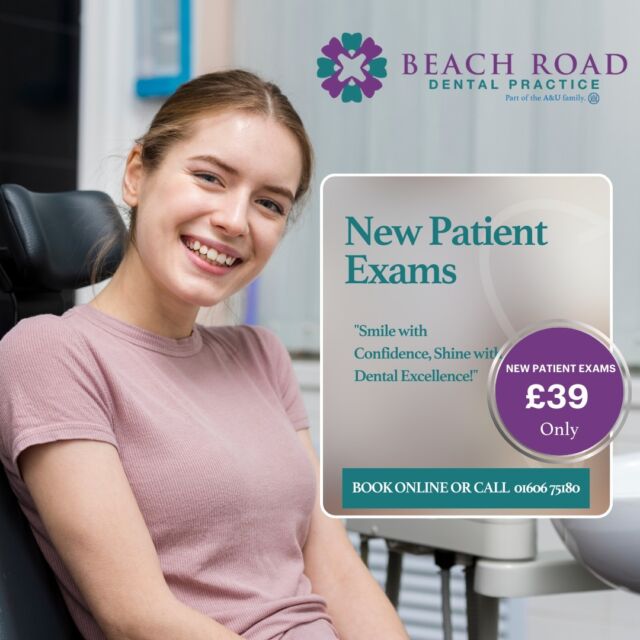 Need urgent care or due for a check-up? 
We've got you covered! 
Emergency appointments and New Patient Examinations slots available on the 13th at Beach Road Dental Practice. 

Call us 01606 75180 or book online  https://loom.ly/B1Z8zi8 now! 🦷💻
 
#DentalCare #EmergencyDentist #NewPatientsWelcome #BeachRoadDentalPractice #DentistNorthwich