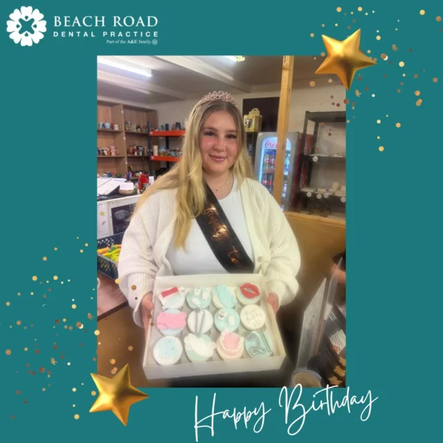 🎉 Happy 21st Birthday, Abi! 🎂 🥳 

Wishing our amazing dental nurse  a fantastic day filled with smiles, laughter, and joy! 🦷💙 

Thank you for all your hard work and dedication—your positivity lights up our team! 🌟 

Here’s to a year ahead filled with success and happiness! 🎈🎁 

#HappyBirthdayAbi #BirthdayCelebration